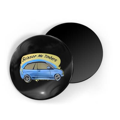 Connor Flintoft Scissor Me Timbers Car Magnet