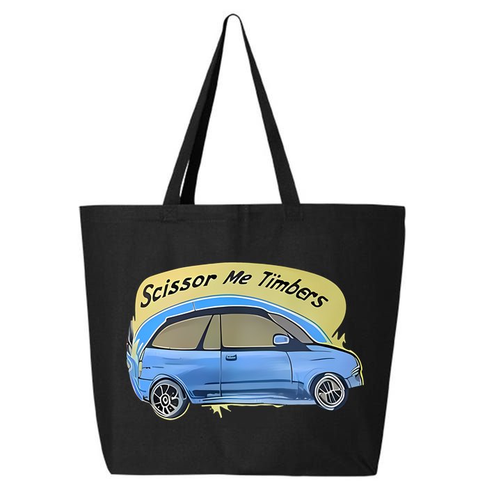 Connor Flintoft Scissor Me Timbers Car 25L Jumbo Tote
