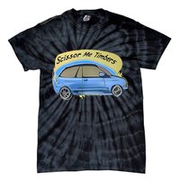 Connor Flintoft Scissor Me Timbers Car Tie-Dye T-Shirt