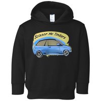 Connor Flintoft Scissor Me Timbers Car Toddler Hoodie