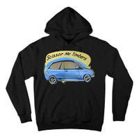 Connor Flintoft Scissor Me Timbers Car Tall Hoodie