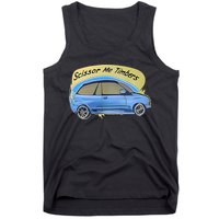 Connor Flintoft Scissor Me Timbers Car Tank Top