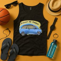 Connor Flintoft Scissor Me Timbers Car Tank Top