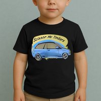 Connor Flintoft Scissor Me Timbers Car Toddler T-Shirt