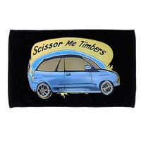 Connor Flintoft Scissor Me Timbers Car Microfiber Hand Towel