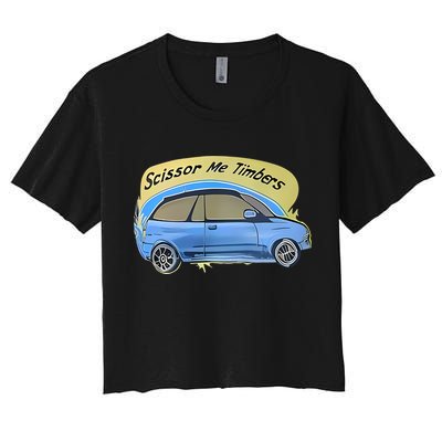 Connor Flintoft Scissor Me Timbers Car Crop Top