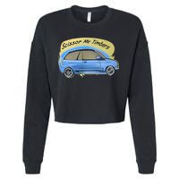 Connor Flintoft Scissor Me Timbers Car Cropped Pullover Crew