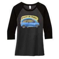 Connor Flintoft Scissor Me Timbers Car Women's Tri-Blend 3/4-Sleeve Raglan Shirt