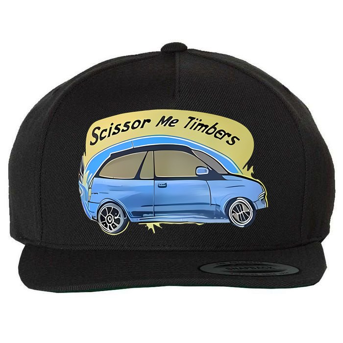 Connor Flintoft Scissor Me Timbers Car Wool Snapback Cap