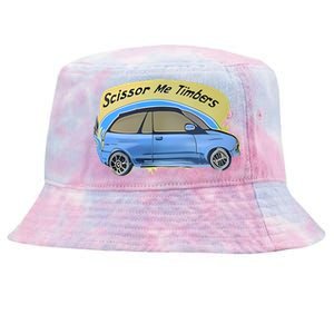 Connor Flintoft Scissor Me Timbers Car Tie-Dyed Bucket Hat