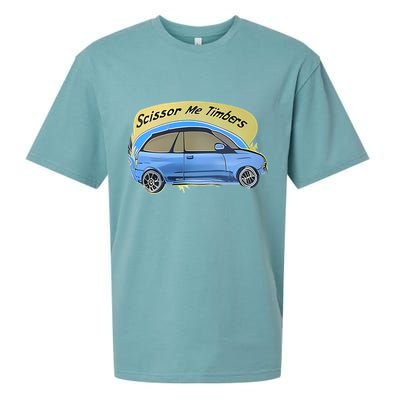 Connor Flintoft Scissor Me Timbers Car Sueded Cloud Jersey T-Shirt