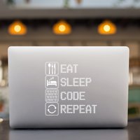Code Funny Software Permanent Decal Sticker