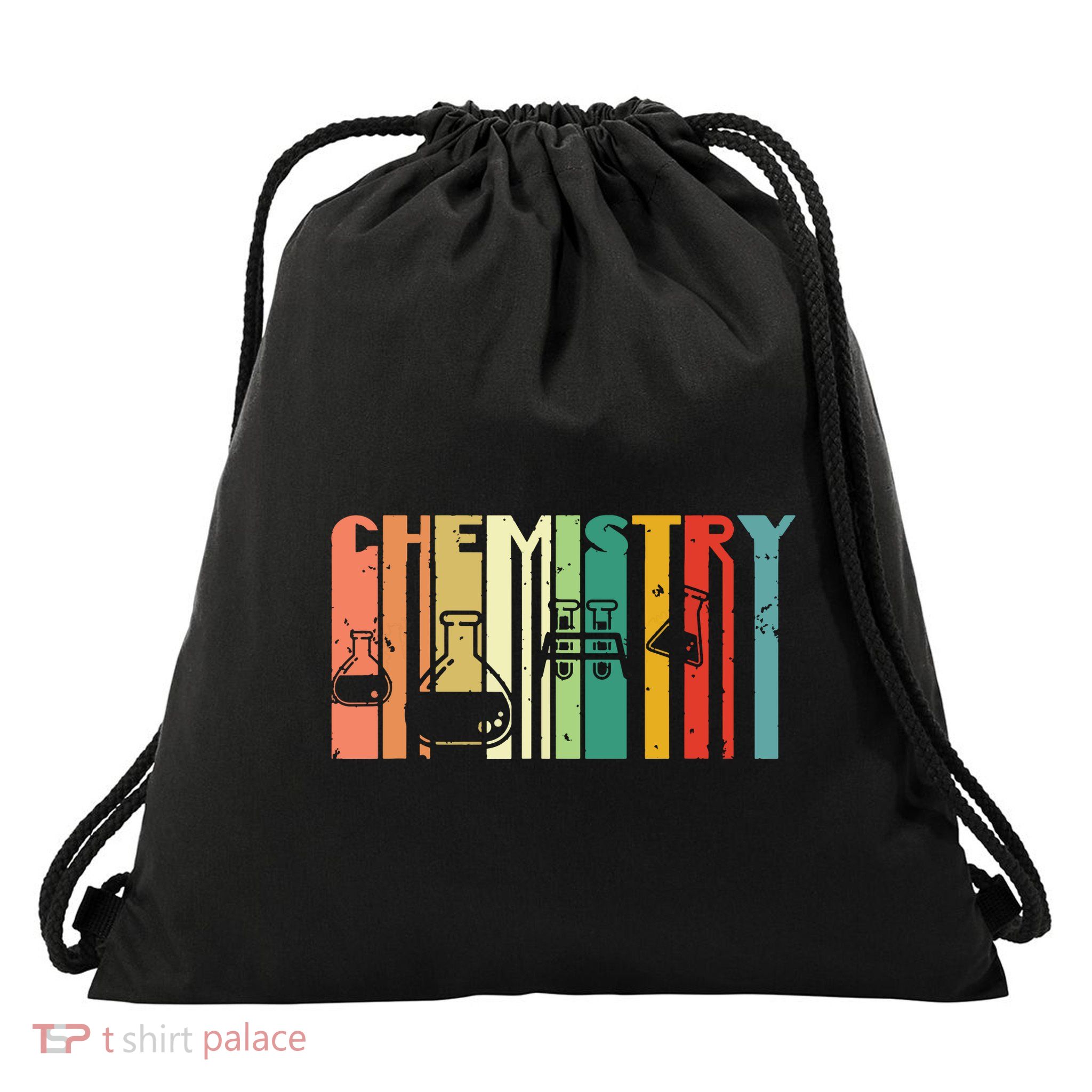 Chemistry Funny Science Student Chemist Humor Drawstring Bag