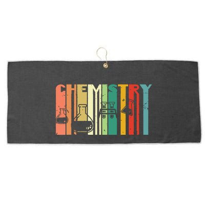 Chemistry Funny Science Student Chemist Humor Large Microfiber Waffle Golf Towel