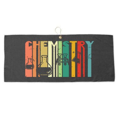 Chemistry Funny Science Student Chemist Humor Large Microfiber Waffle Golf Towel