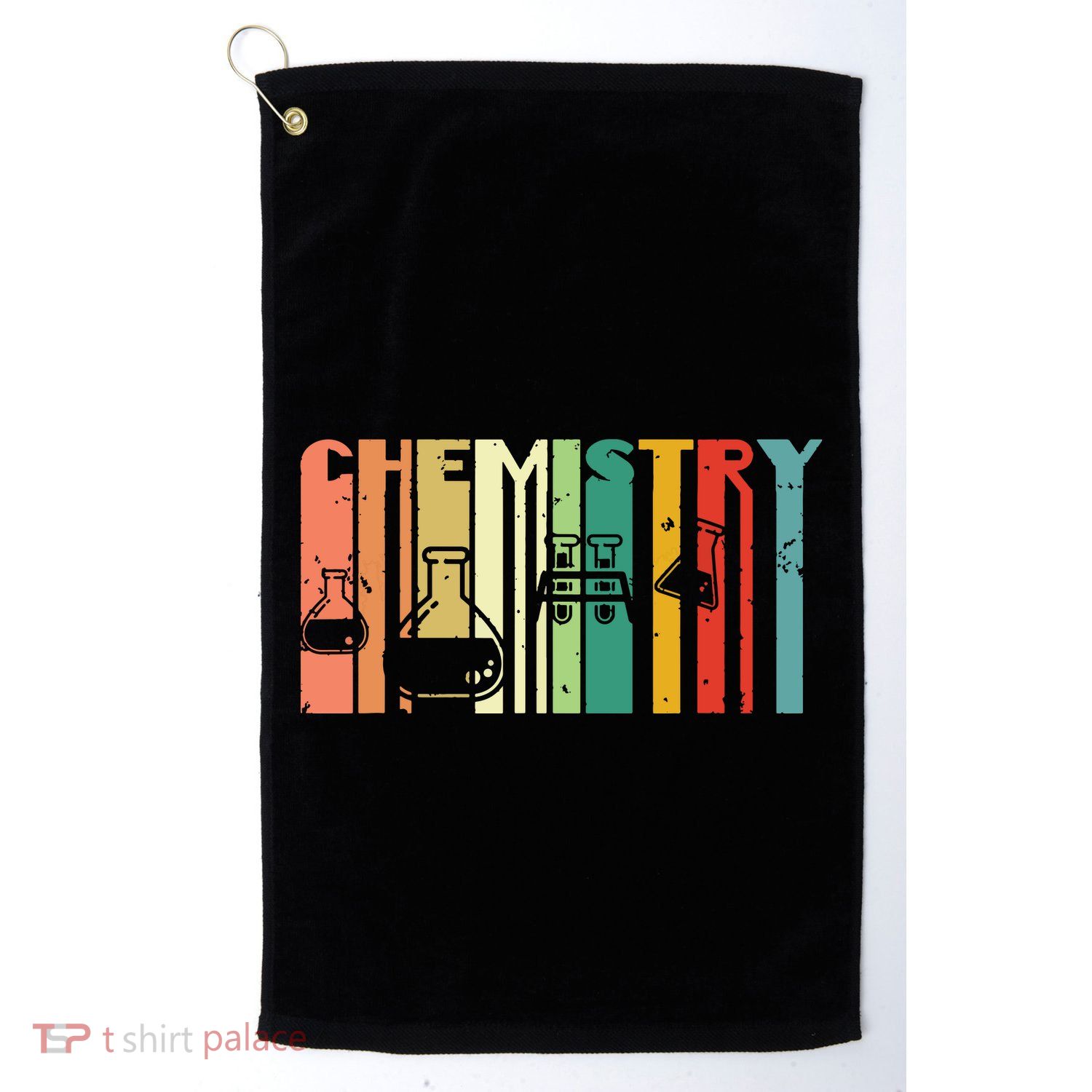 Chemistry Funny Science Student Chemist Humor Golf Towel