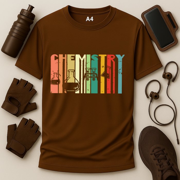 Chemistry Funny Science Student Chemist Humor Cooling Performance Crew T-Shirt