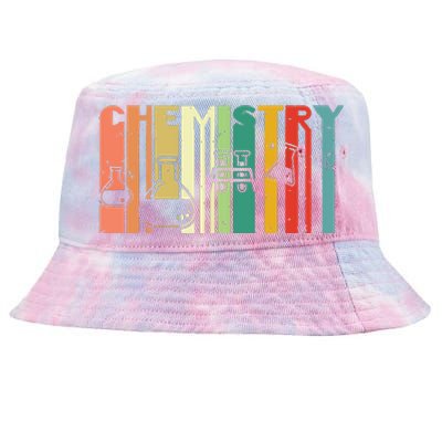 Chemistry Funny Science Student Chemist Humor Tie-Dyed Bucket Hat