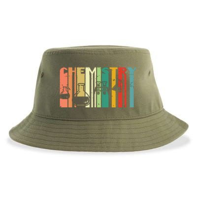 Chemistry Funny Science Student Chemist Humor Sustainable Bucket Hat