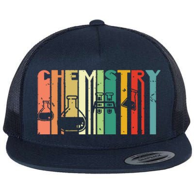 Chemistry Funny Science Student Chemist Humor Flat Bill Trucker Hat