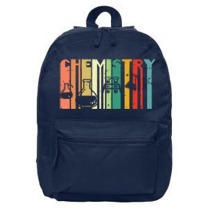 Chemistry Funny Science Student Chemist Humor 16 in Basic Backpack