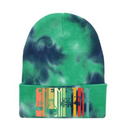 Chemistry Funny Science Student Chemist Humor Tie Dye 12in Knit Beanie