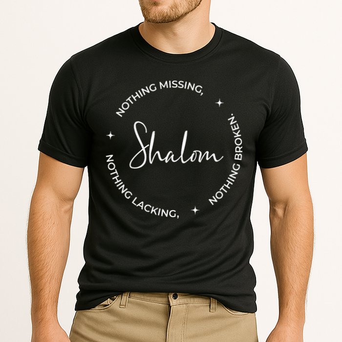 Christian Faith Shalom A Gift Cooling Performance Crew T-Shirt