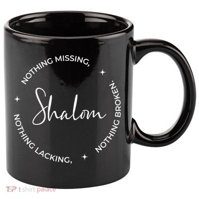 Christian Faith Shalom A Gift 11oz C Handle Ceramic Mug