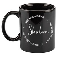 Christian Faith Shalom A Gift 11oz C Handle Ceramic Mug
