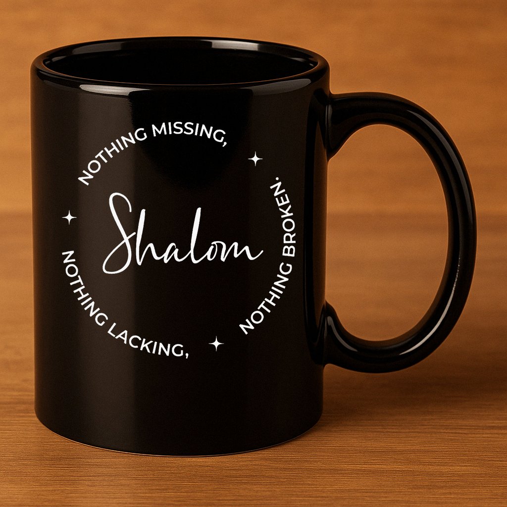 Christian Faith Shalom A Gift 11oz C Handle Ceramic Mug