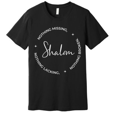 Christian Faith Shalom A Gift Premium T-Shirt