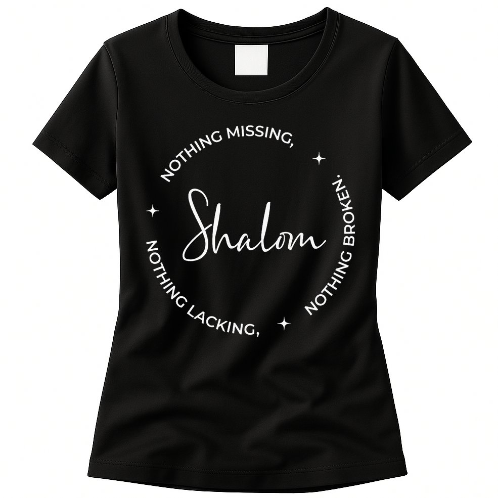 Christian Faith Shalom A Gift Womens T-Shirt