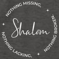 Christian Faith Shalom A Gift Vector Backpack