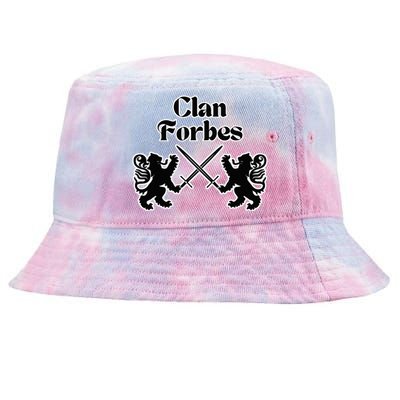 Clan Forbes Scottish Swords Lion Tie-Dyed Bucket Hat