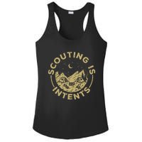 Camping Funny Scout Camper Scouting Is Intents Ladies PosiCharge Competitor Racerback Tank