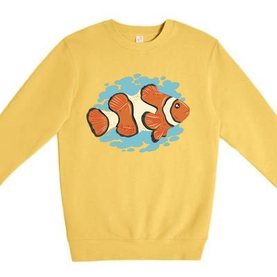 Clown Fish Sea Premium Crewneck Sweatshirt