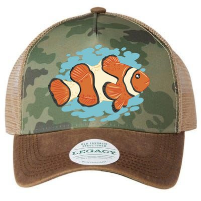 Clown Fish Sea Legacy Tie Dye Trucker Hat