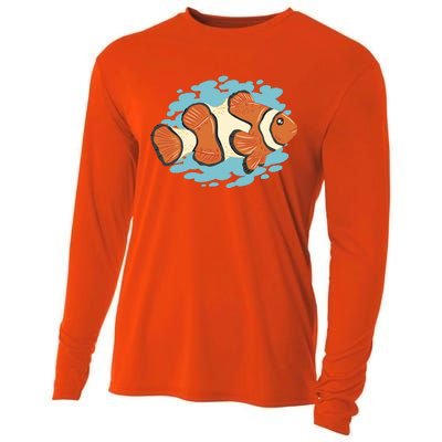 Clown Fish Sea Cooling Performance Long Sleeve Crew