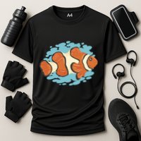 Clown Fish Sea Cooling Performance Crew T-Shirt