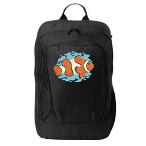 Clown Fish Sea City Backpack