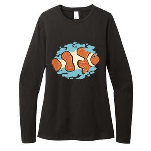 Clown Fish Sea Womens CVC Long Sleeve Shirt