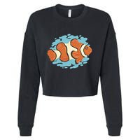 Clown Fish Sea Cropped Pullover Crew