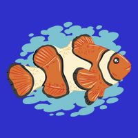 Clown Fish Sea Long Sleeve Shirt