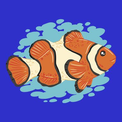 Clown Fish Sea T-Shirt