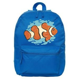 Clown Fish Sea 16 in Basic Backpack