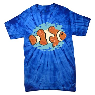 Clown Fish Sea Tie-Dye T-Shirt