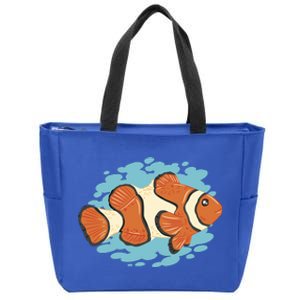 Clown Fish Sea Zip Tote Bag