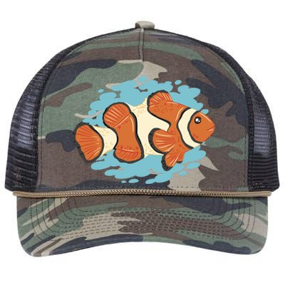 Clown Fish Sea Retro Rope Trucker Hat Cap