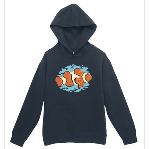 Clown Fish Sea Urban Pullover Hoodie