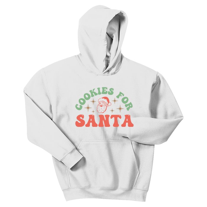 Cookies For Santa Decal Christmas Kids Hoodie